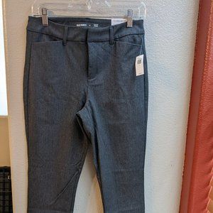 NWT Grey Pixie Pants, Old Navy, Size 6